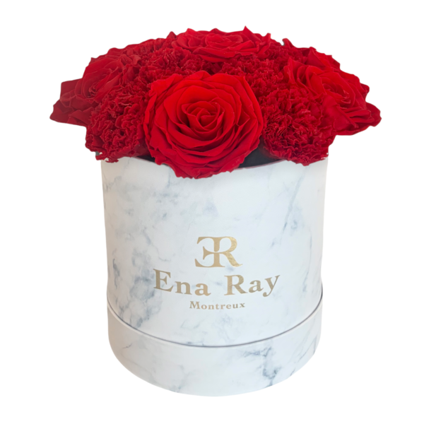 Rose éternelle fleuriste | bon prix ᐅ Fleurs stabilisées vente ligne • Ena  Ray • Livraison en Suisse